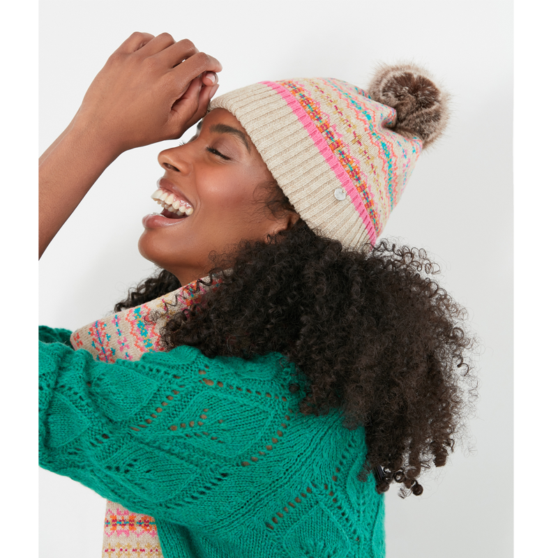 Joules Christina Hat - Fairisle-2