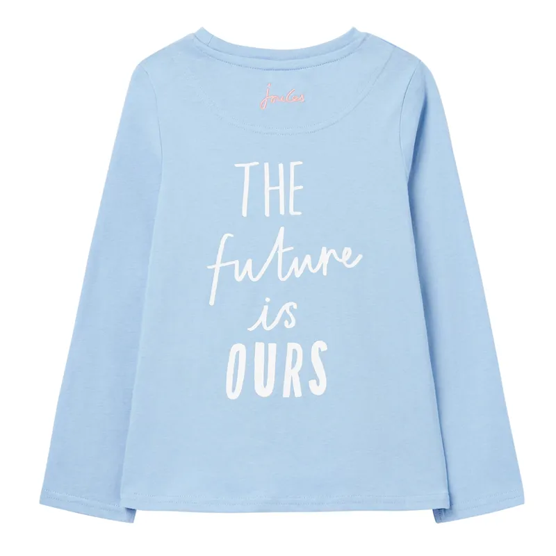 Joules Bessie Screenprint Top - Sea Facts-3