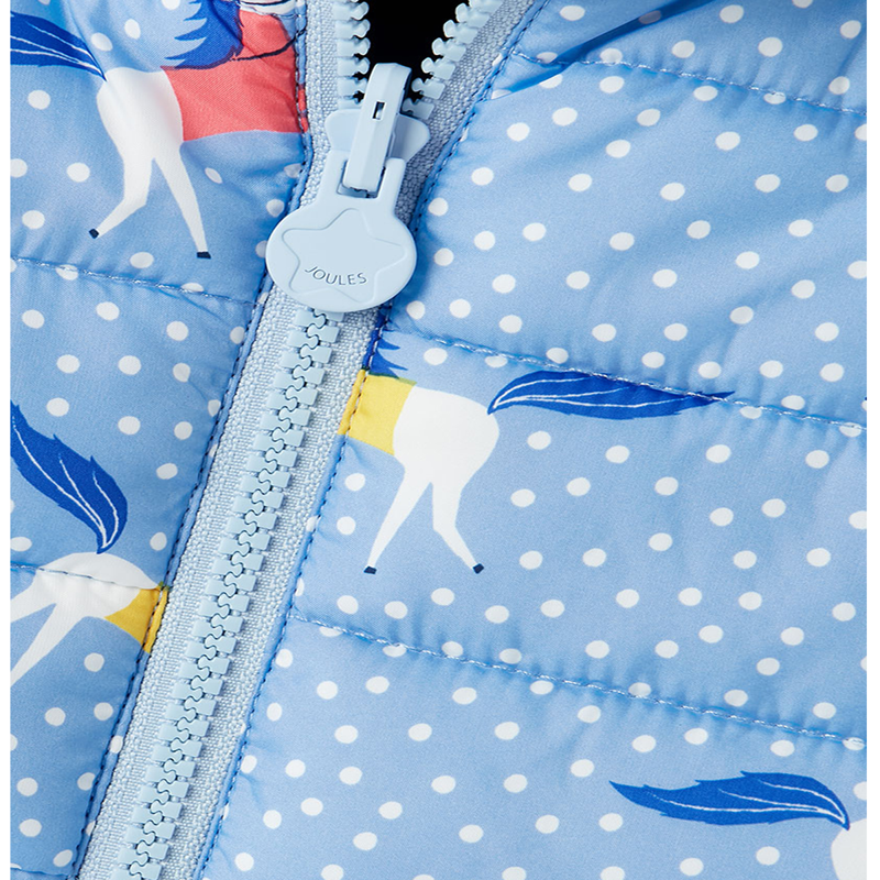 Joules Flip It Reversible Gilet - Spot Horse-5