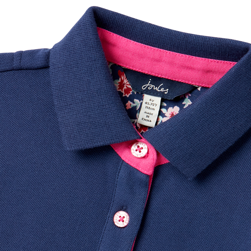Joules Moxie Polo Shirt - Flower Horse-2