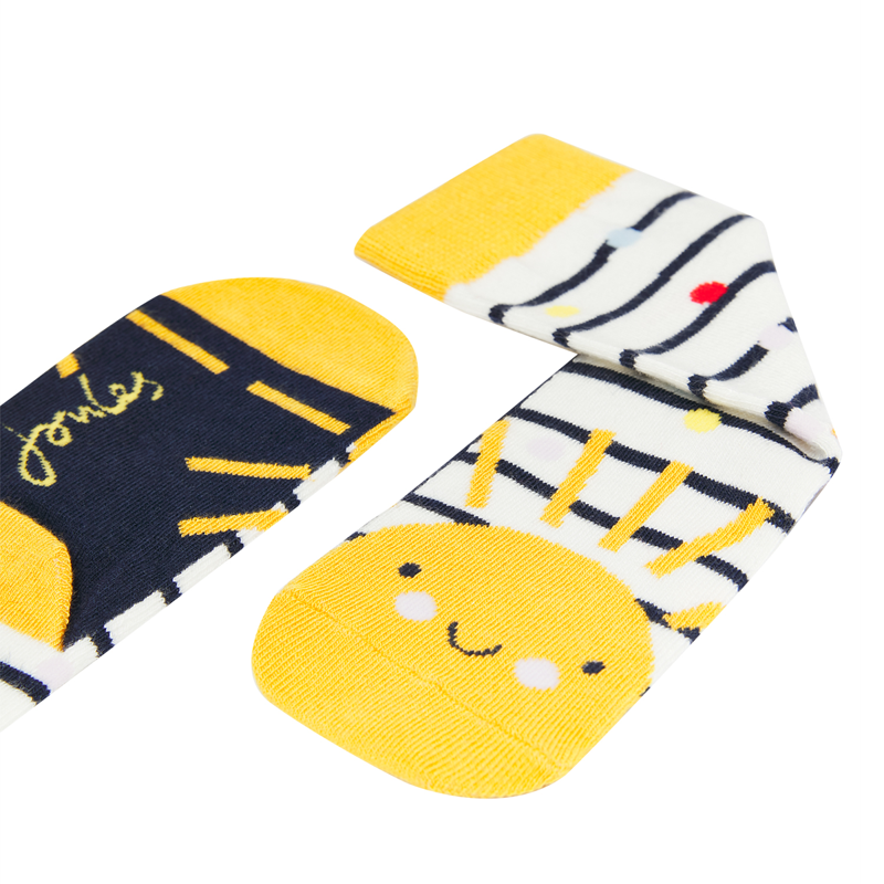 Joules Neat Feet Character Socks - Confetti Spot-1