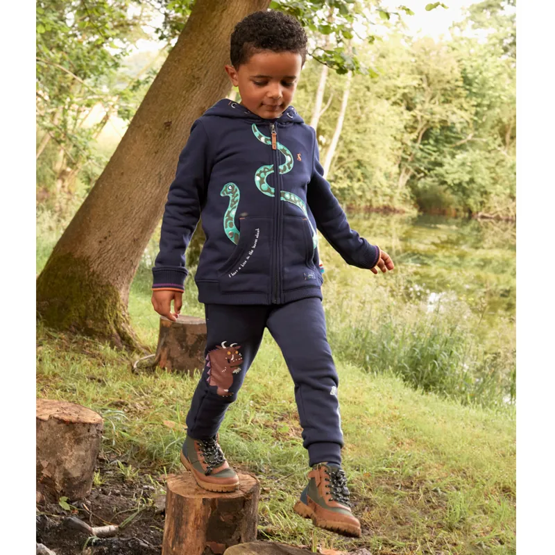 Joules Gruffalo Seth Novelty Hooded Sweatshirt - French Navy-3