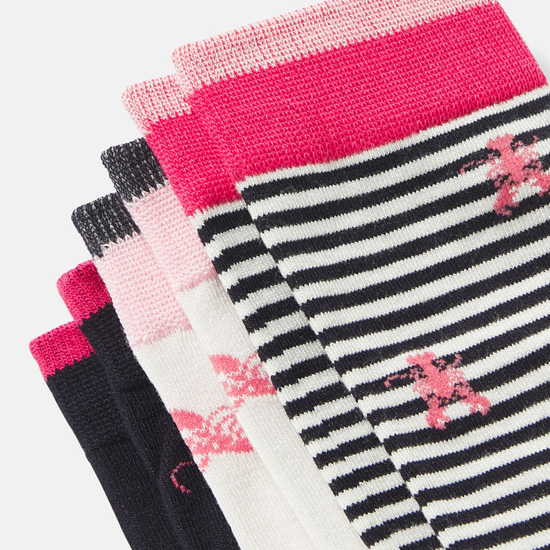 Joules Excellent Everyday 3 Pack Eco Vero Socks - Navy Lobster-2