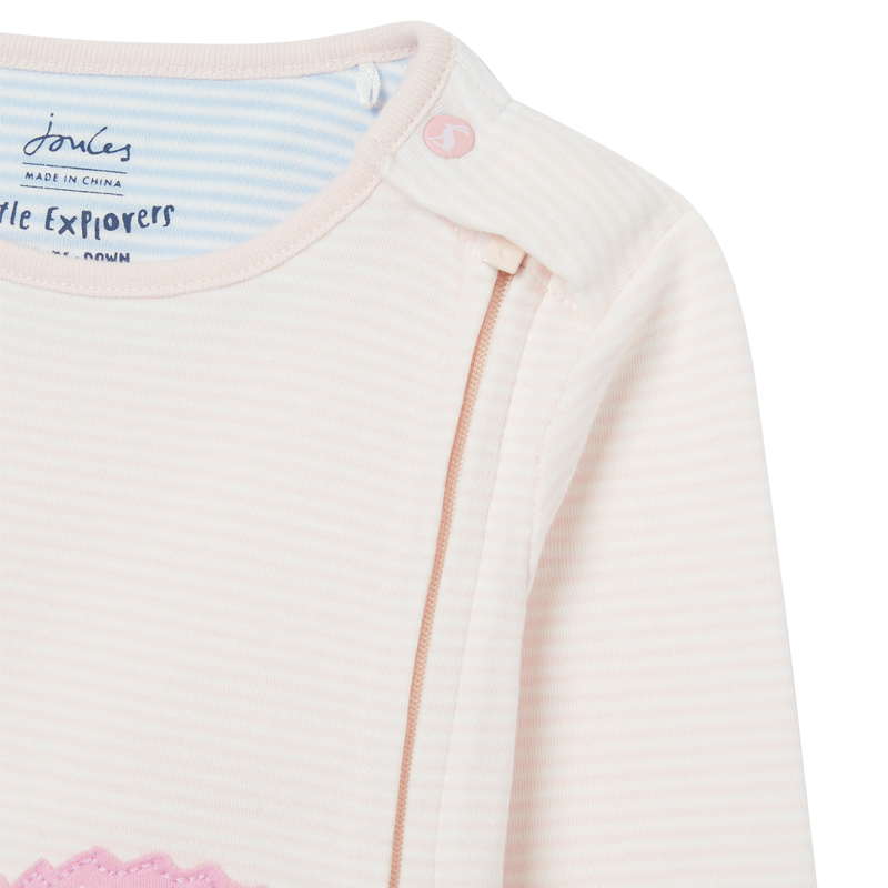 Joules Winfield Artwork Romper - Hedge Stripe-2