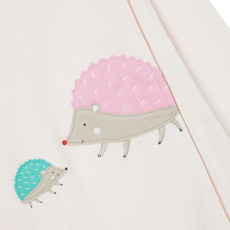 Joules Winfield Artwork Romper - Hedge Stripe-3