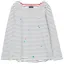 Joules Harbour Embroidered Long Sleeve Jersey Top - Cream Star