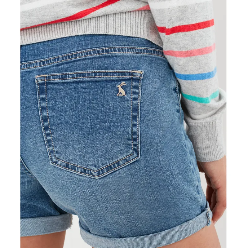 Joules Shirley Denim Short - Light Denim-3