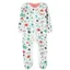 Joules Razamataz Cotton Printed Babygrow - White Dinos