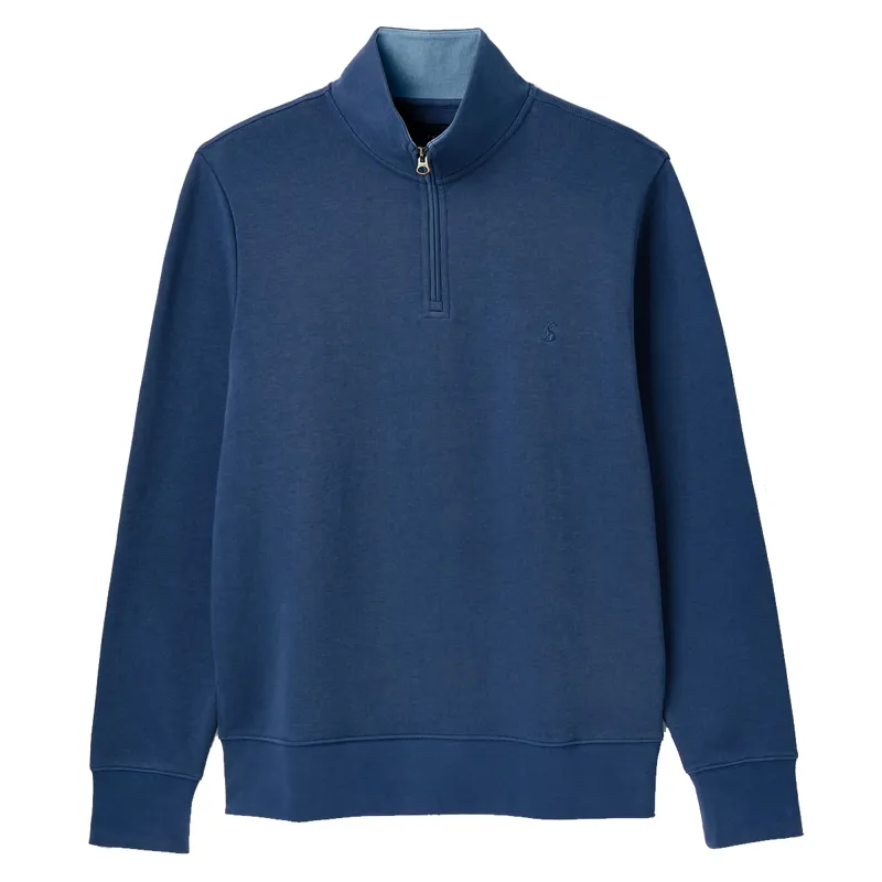 Joules Alistair Men's Quarter Zip Sweatshirt - Ink Blue