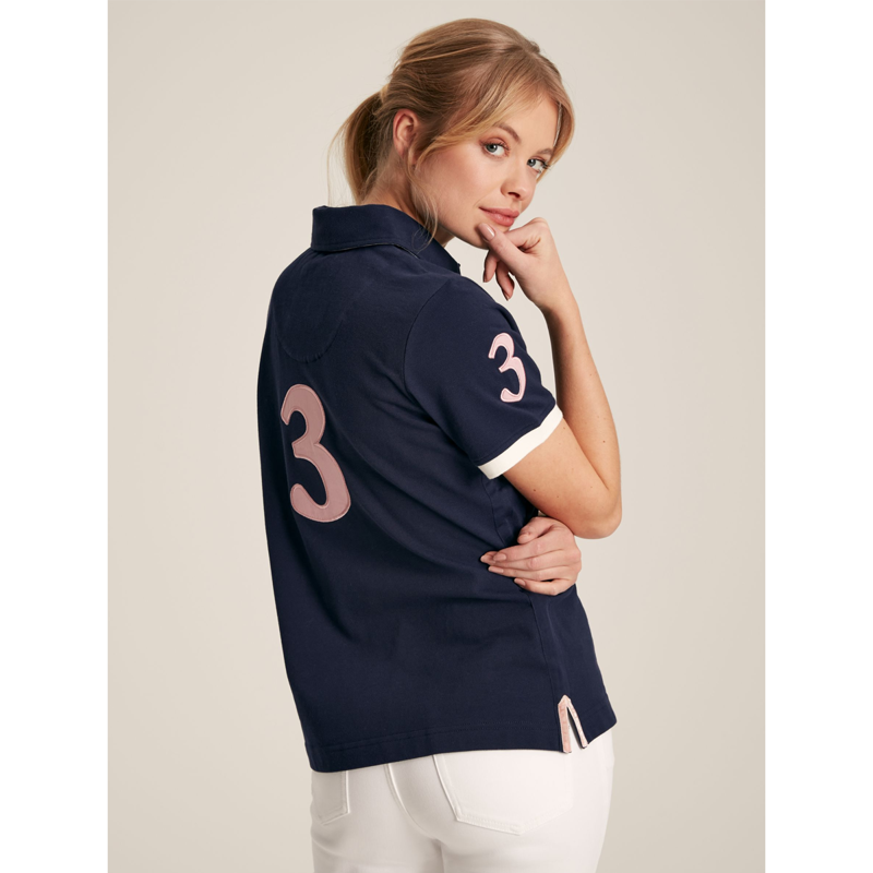 Joules Beaufort Ladies Polo - French Navy-2
