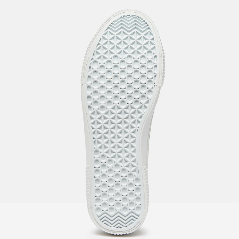 Joules Coast Ladies Canvas Pump Trainer - Light Green-6