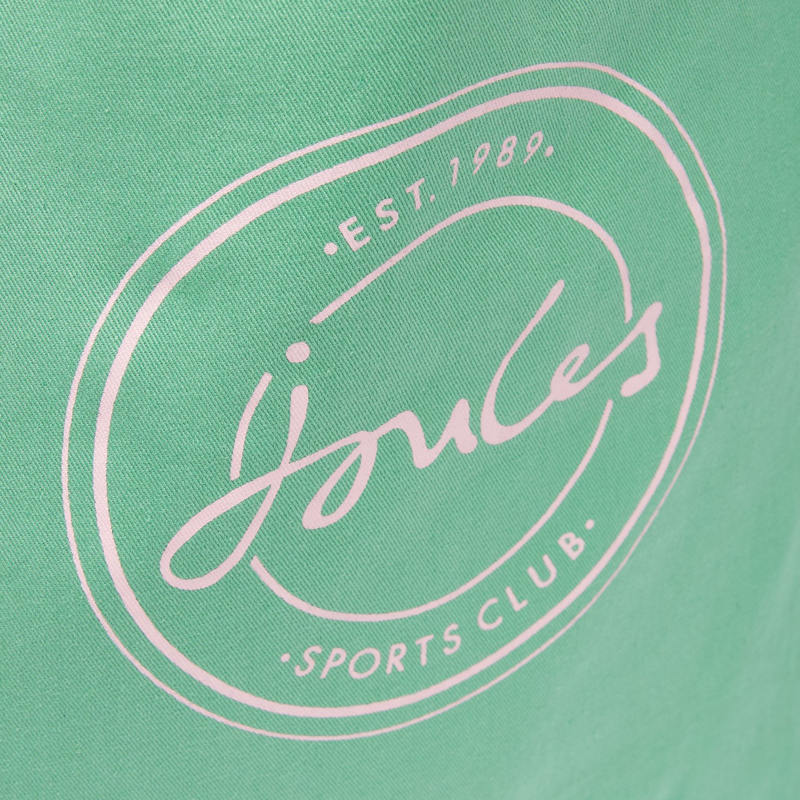 Joules Courtside Tote Bag - Soft Green-2