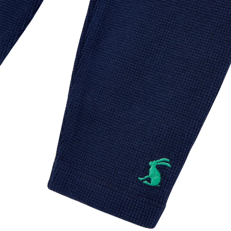 Joules Curtis Waffle Legging Set - White Animal-3