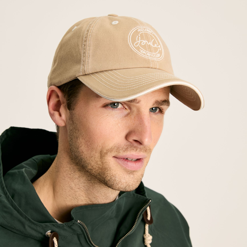 Joules Men's Daley Cap - Light Brown-2