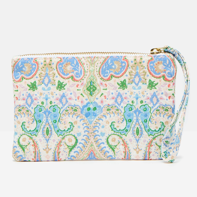 Joules Daphne Wrist Purse - Multi Paisley-1