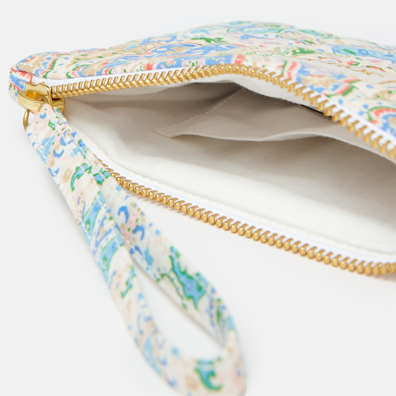Joules Daphne Wrist Purse - Multi Paisley-3