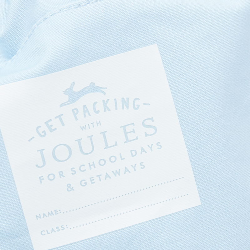 Joules Active Canvas Drawstring Bag - Horse And Flowers-3