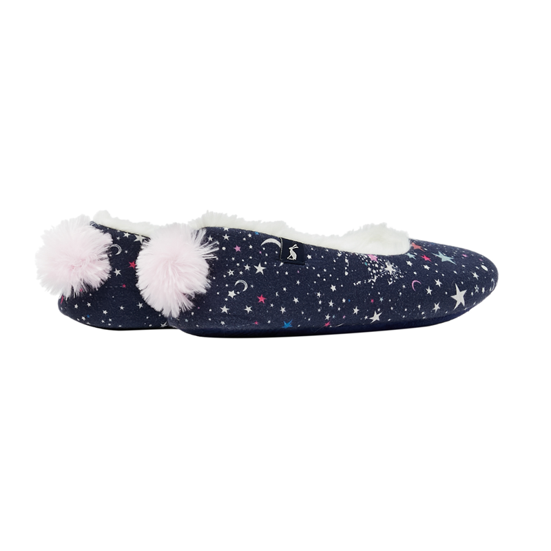 Joules Junior Dreama Character Slippers - Blue Star Horse-2
