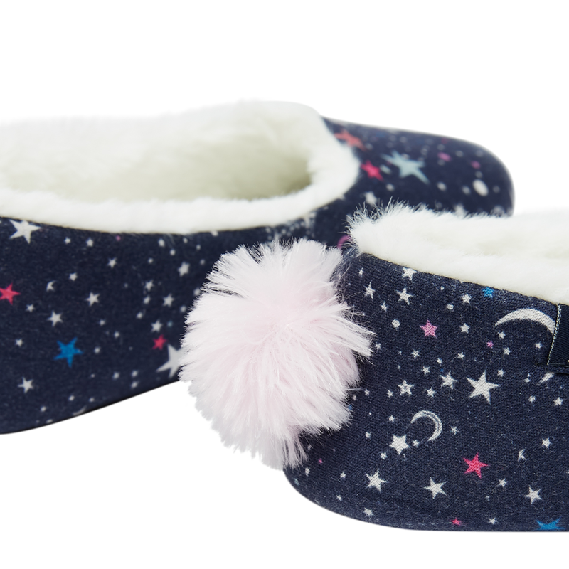 Joules Junior Dreama Character Slippers - Blue Star Horse-4