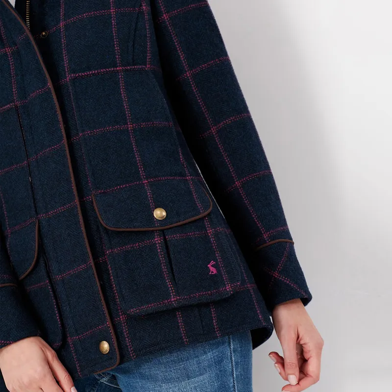 Joules Fieldcoat Tweed Jacket - Navy Blake Tweed-2