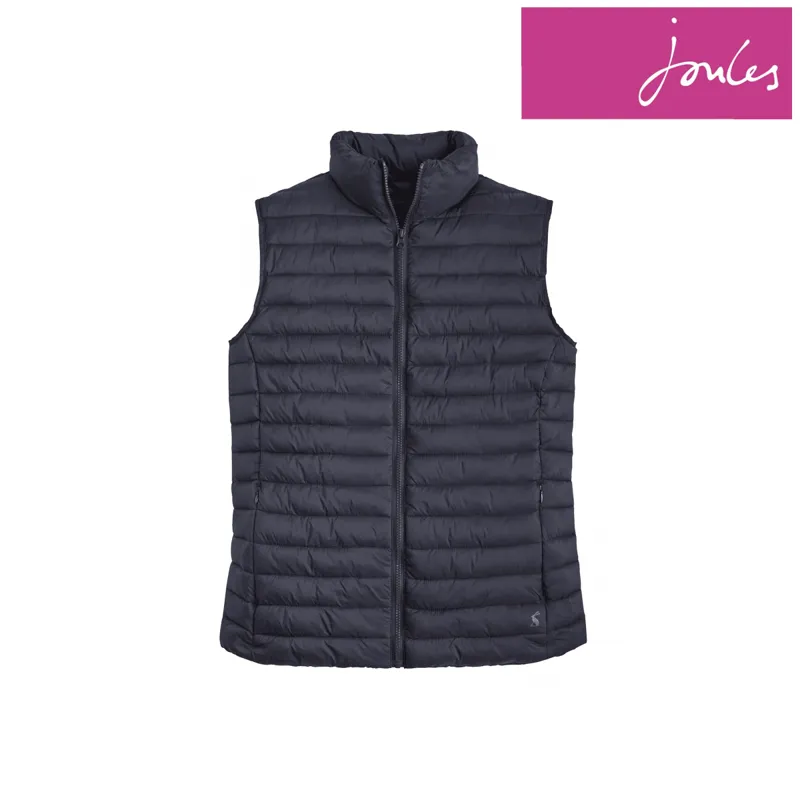 Joules Go To Mens Lightweight Quilted Gilet - Marine Navy-1