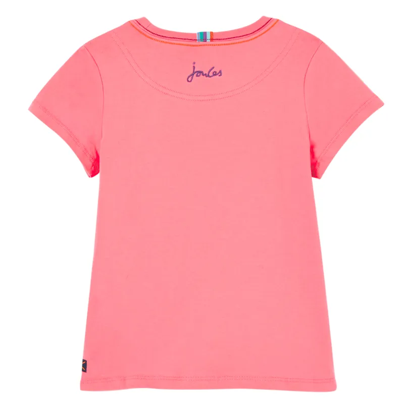 Joules Gruffalo Astra Artwork Top - Pink Mouse-1