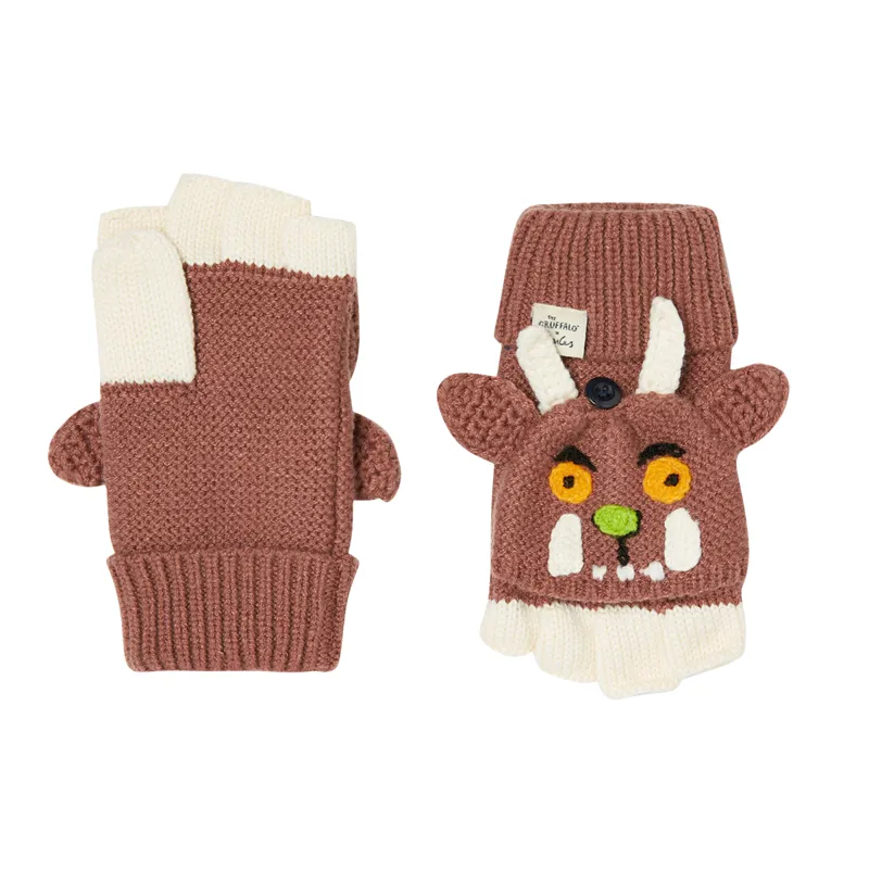 Joules Gruffalo Chummy Character Gloves - Gruffalo