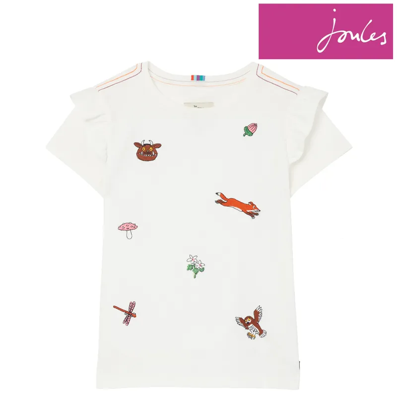 Joules Gruffalo Gaze Artwork Top - Gruffalo Icons