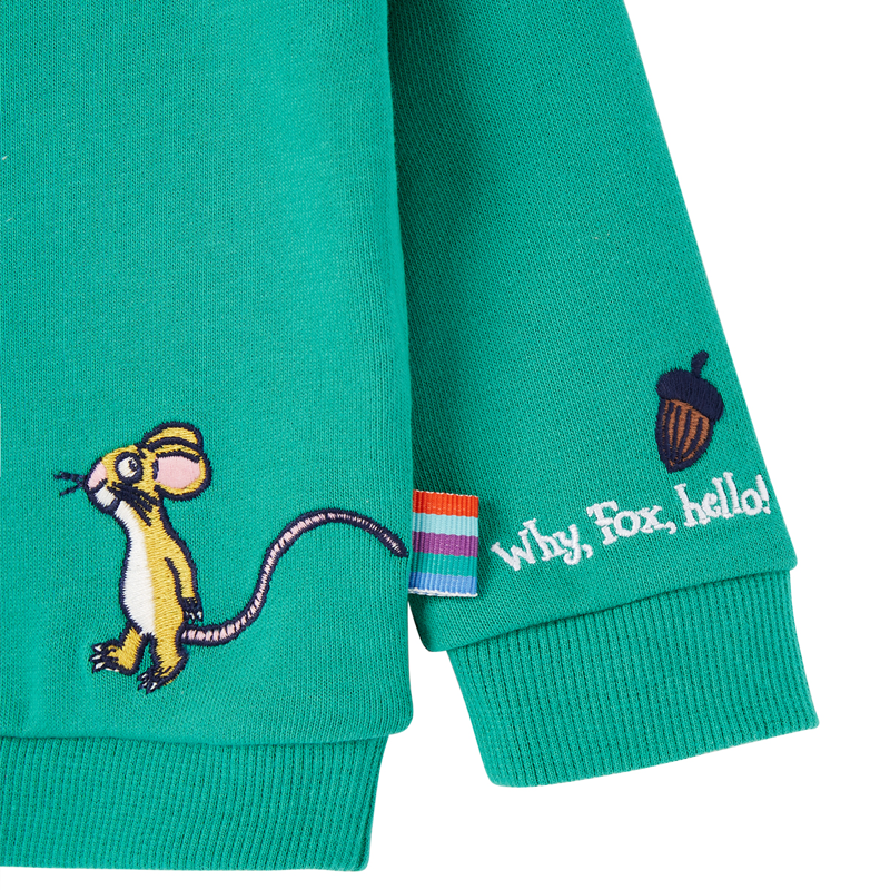 Joules Gruffalo Harvey Raglan Sweatshirt - Fox And Mouse-2