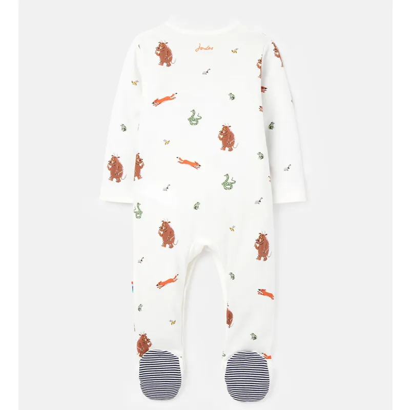 Joules Gruffalo Ziggy Printed Sleepsuit - Gruffalo White-2