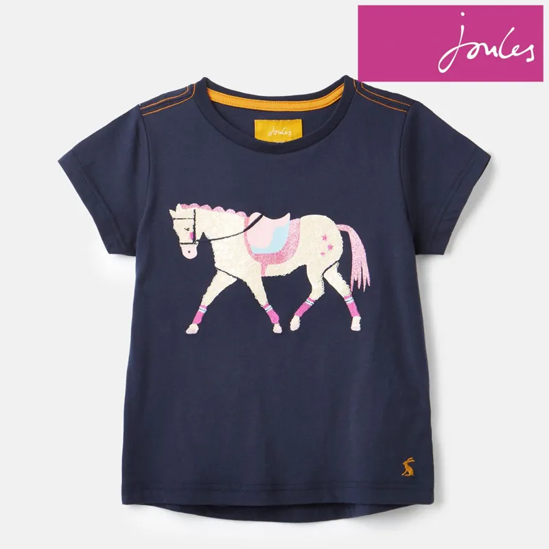 Joules Badminton T-Shirt - French Navy