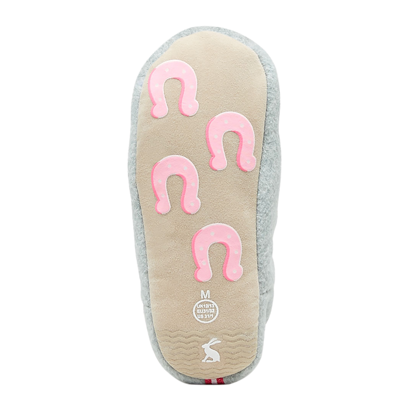 Joules Junior Slippet Felt Mules - Rainbow Horse-3