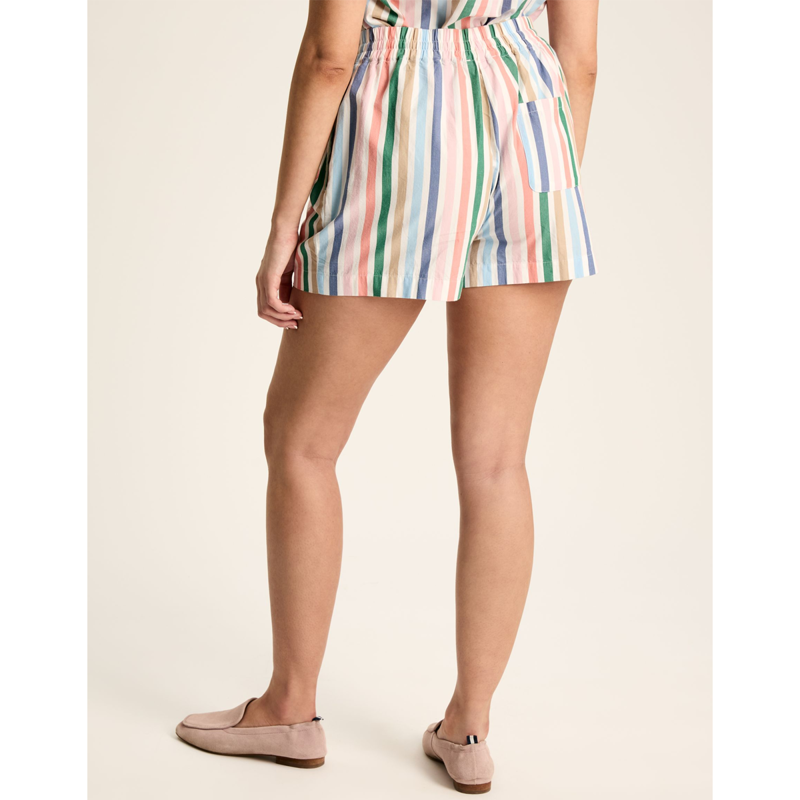Joules Ladies Cynthia Shorts - Multi Stripe-2