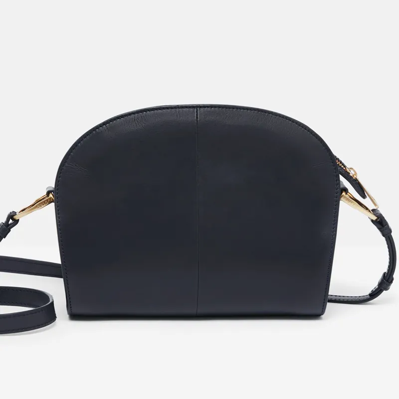 Joules Langton Leather Cross Body Bag - French Navy-1