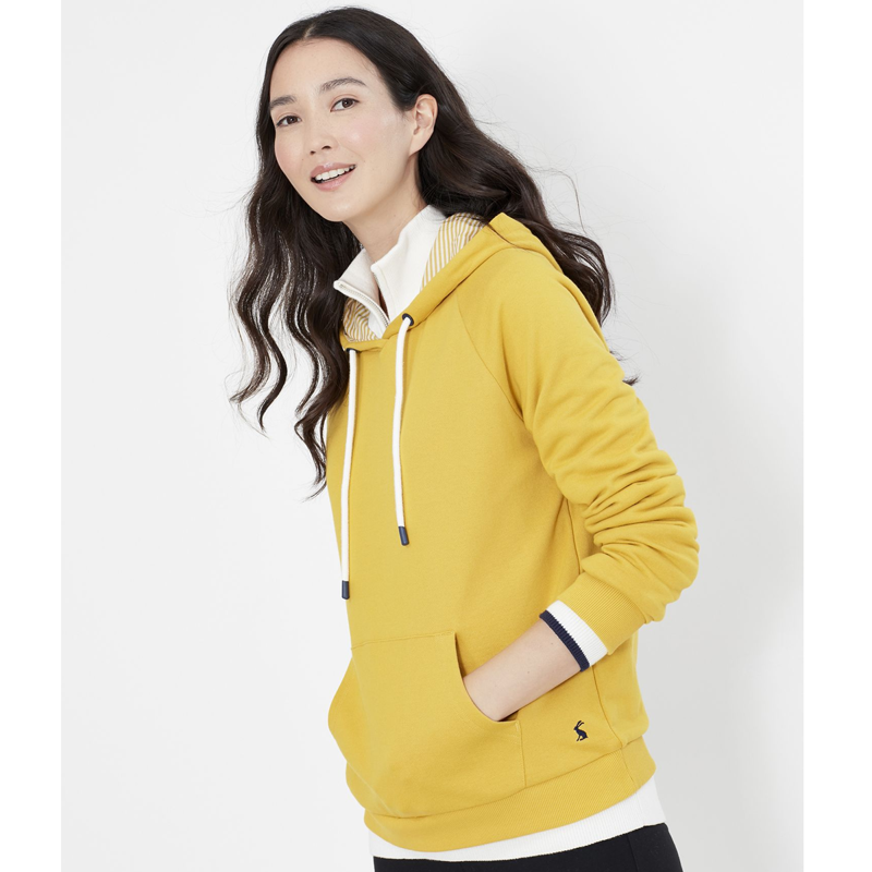 Joules Lil Raglan Hooded Sweatshirt - Antique Gold-1