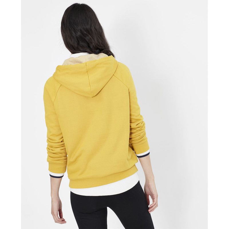 Joules Lil Raglan Hooded Sweatshirt - Antique Gold-2