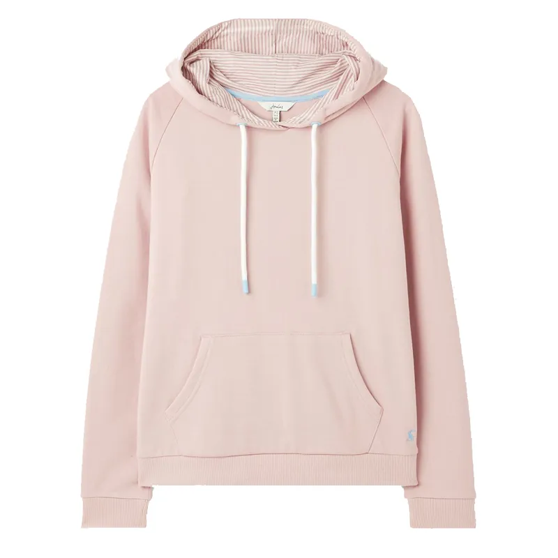 Joules Lil Raglan Hooded Sweatshirt - Pink