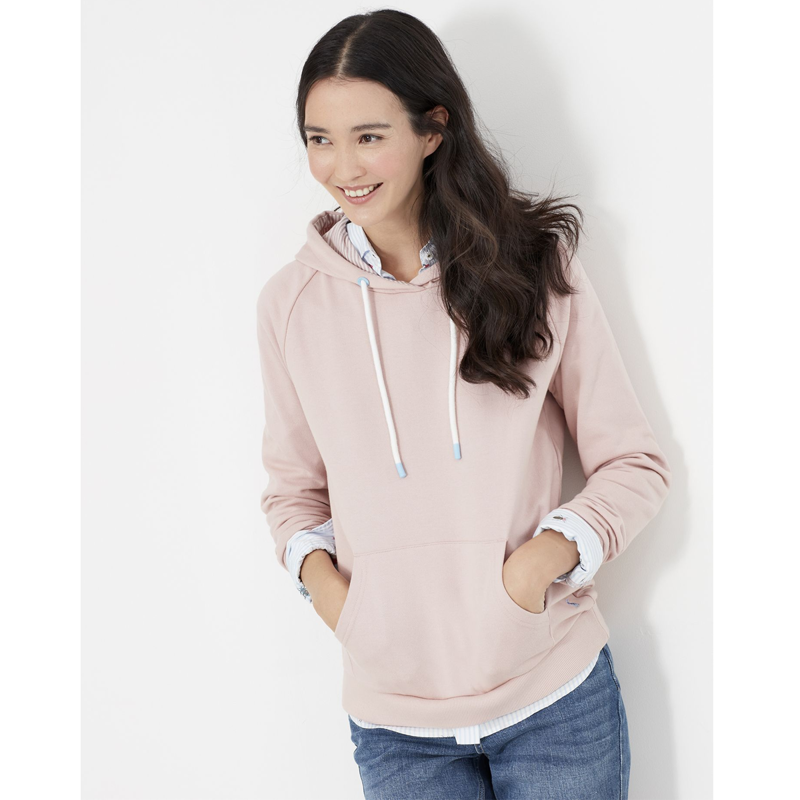 Joules Lil Raglan Hooded Sweatshirt - Pink-1