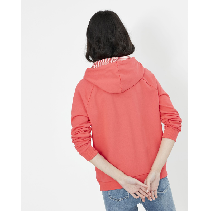 Joules Lil Raglan Hooded Sweatshirt - Red-2
