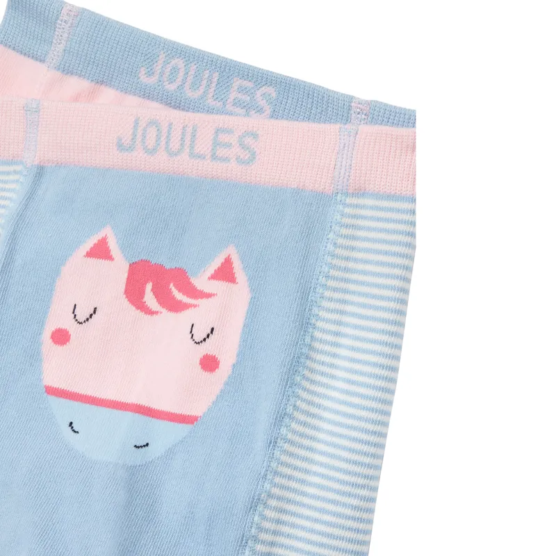 Joules Lively 2 Pack Character Leggings - Horse Bunny-2