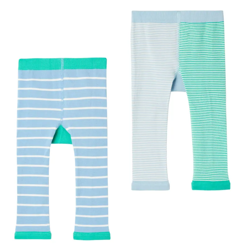 Joules Lively 2 Pack Character Leggings - Sheep Cow-2