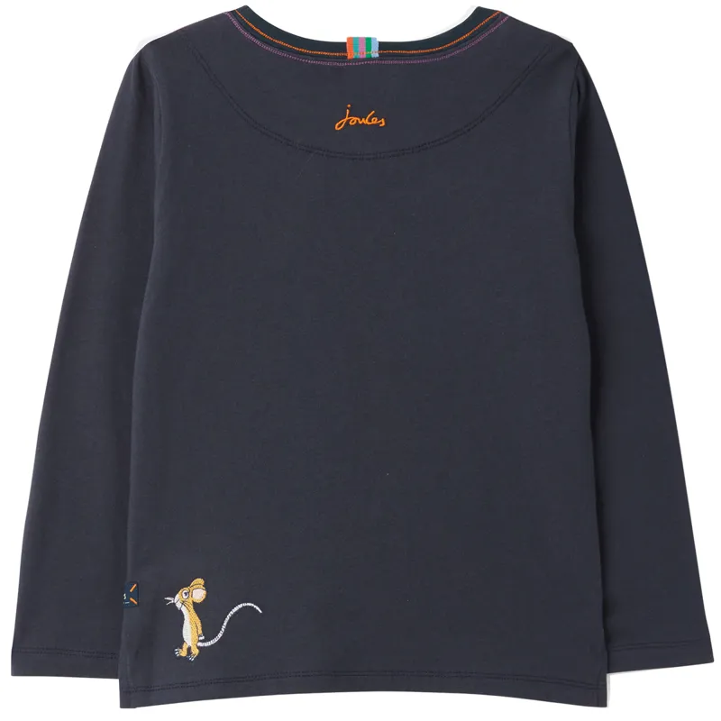 Joules Gruffalo Lowell Embroidered T-Shirt - French Navy-3