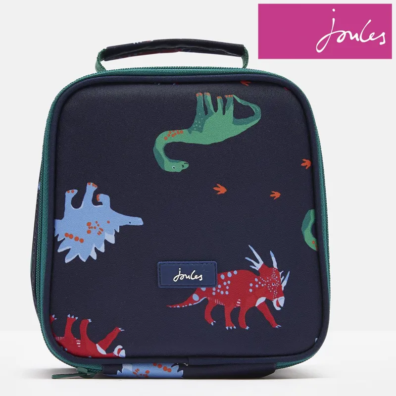 Joules Munch Lunchbag - Navy Dinos