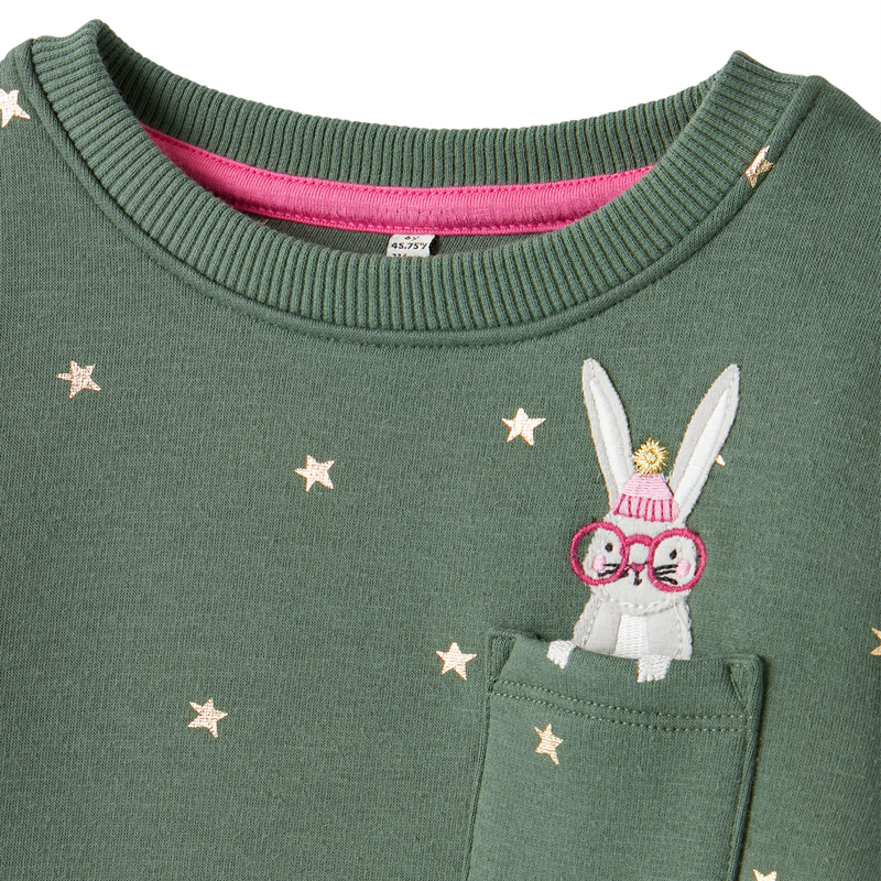 Joules Mackenzie Artwork Sweatshirt - Rabbit-2