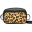Joules Marslow Leather Camera Bag - Leopard