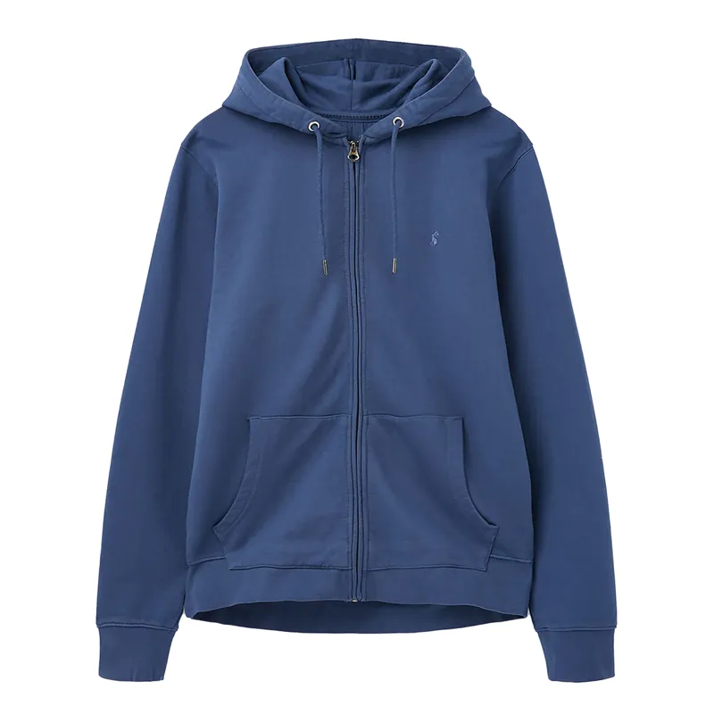Joules Mayday Garment Dyed Hooded Sweatshirt - Skipper Blue