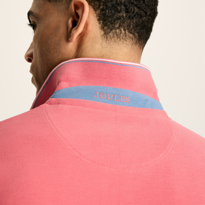 Joules Woody Men's Polo Shirt - Rose-5