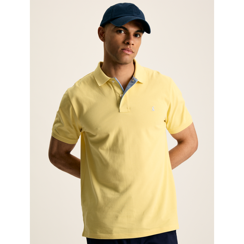 Joules Woody Men's Polo Shirt - Pale Yellow-1