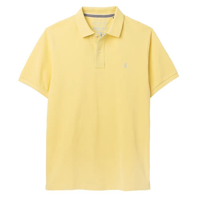 Joules Woody Men's Polo Shirt - Pale Yellow