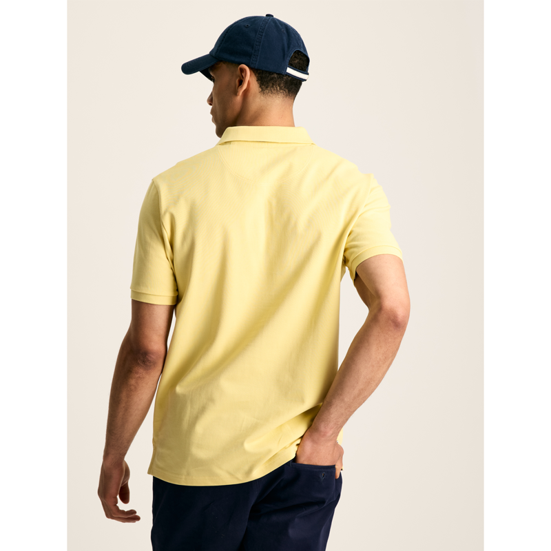 Joules Woody Men's Polo Shirt - Pale Yellow-2